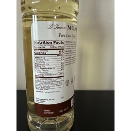 LE SIROP DE MONIN PURE CANE SYRUP UNOPENED BRAND NEW 33.8 OZ