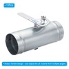 PATIKIL 3" HVAC Duct Manual Volume Damper, Metal Adjustment Airflow