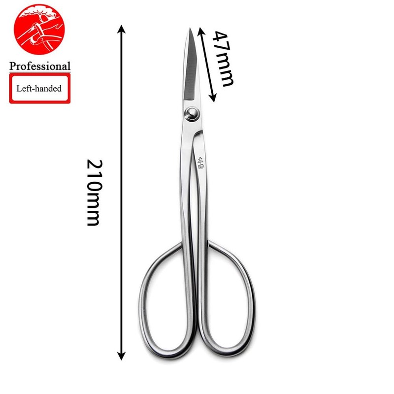 Left-handed Bonsai Scissors Professional Grade Bonsai Shears Alloy Steel Bonsai