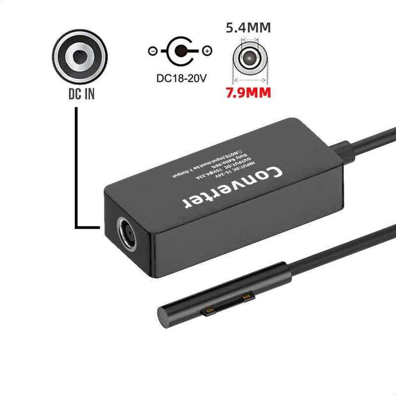 CY Surface Charge Converter, DC 7.9 x 5.4 mm to