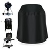 Mipcase BBQ Grill Cover Outdoor Round Fire Pit Protector for