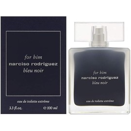 Narciso Rodriguez Bleu Noir for Men Eau de Toilette Extreme Spray, 3.4 Ounce
