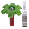 LIFKOME 2pcs Air Conditioner Fin Comb Cleaning Tool Stainless Steel