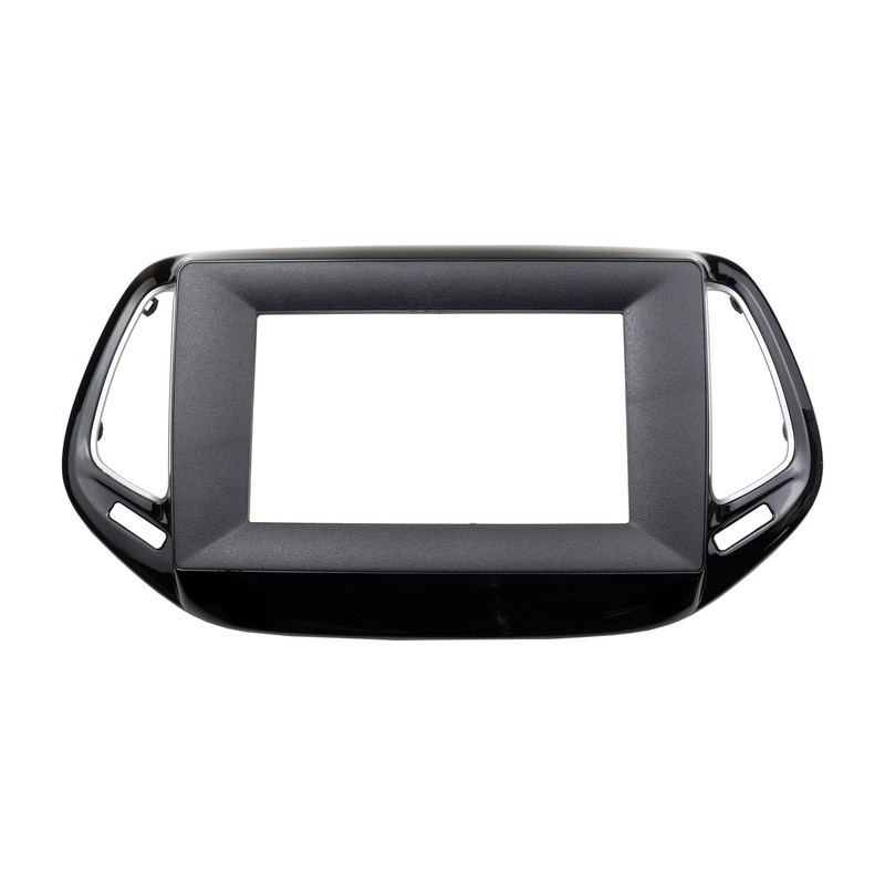 DKMUS Radio Stereo Bezel for Jeep Compass 2017-2018 Dash Installation