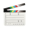 Acrylic Film Clapboard Professional Dry Erase Movie Props Clap Board
