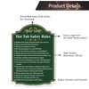 FKNSGR Hot Tub Safety Rules Sign 2 Pack, 10 x