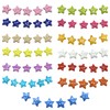Queenbox 50 Pcs 12mm Five-Pointed Star Buttons with 2 Holes,