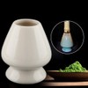 Fdit Matcha Whisk Stand Ceramic Holder for Bamboo Matcha Chasen