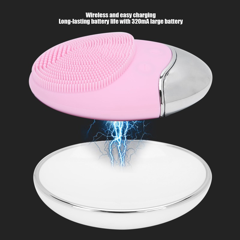 Electric Facial Cleansing Brush Wireless Charging Face Pore Deep Cleanser