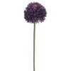 17.5" Allium Silk Flower Stem -Violet (Pack of 24)