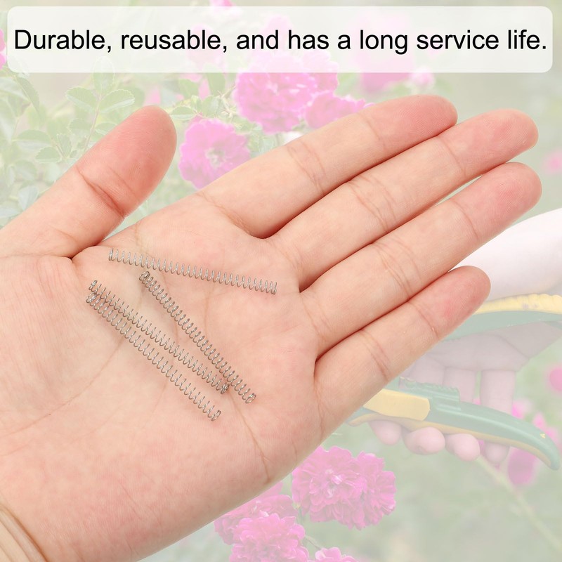 PATIKIL Compression Spring, 0.3mm Wire Dia x 3mm OD x