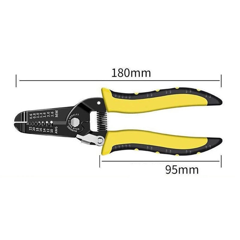 Multifunctional wire stripper, wire stripper, small wire stripper pliers, for
