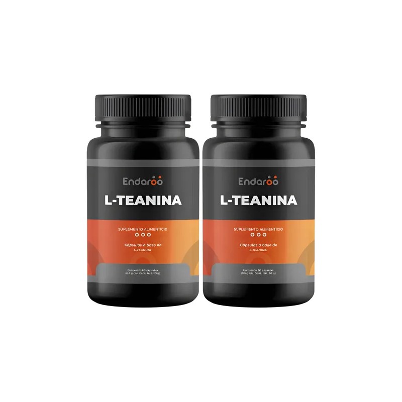L-teanina - 120 Cpsulas - Suplemento Aminocido I Endaroo Sin