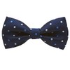 Bowties.jp bd026 Navy Dot Bowtie, Bowtie, Easy to Wear Type,