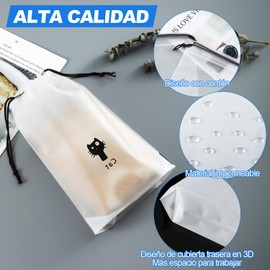 15 Piezas Bolsas para Zapatos - Bolsas para Empacar Ropa Viaje Bolsa Reutilizable para Zapatos Multifunción Organizador Bolsas de Almacenamiento Zapatos (Transparente(15pcs))