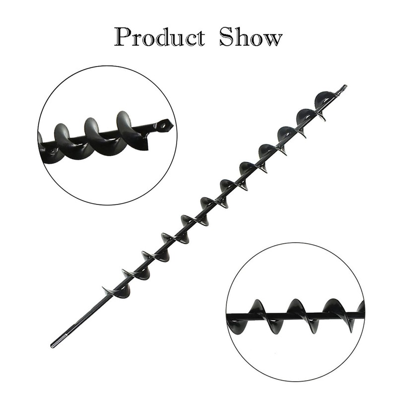 findmall Auger Drill Bit - 24 Inch Earth Auger Bit,