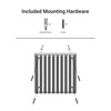 Koss Record Wall Rack, Vinyl Holder for Storage and Display,