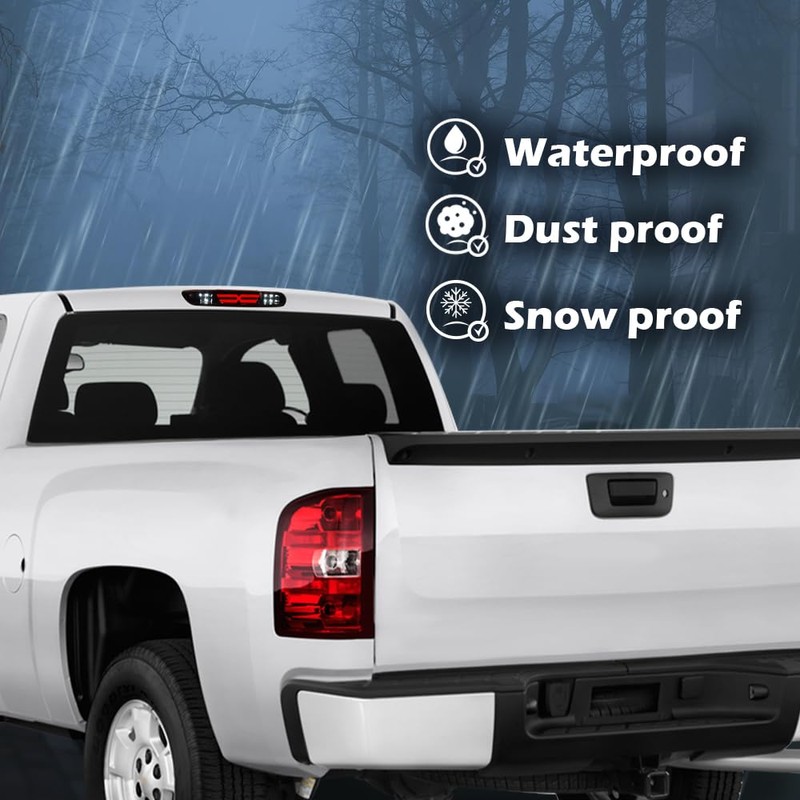 ALLGOOD LED 3rd Third Brake Light, Compatible with Chevy Silverado