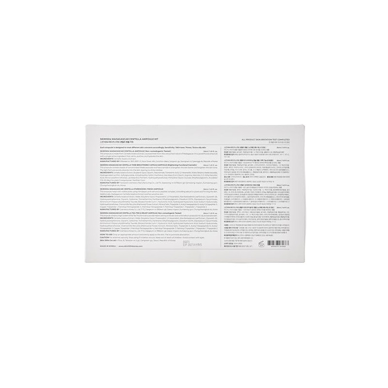 SKIN1004 Madagascar Centella Ampoule Kit.