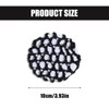 WeddHuis Pack of 5 Bun Hairstyle Aid, Fabric Knot Net,
