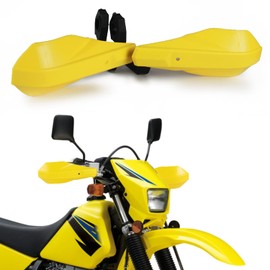AnXin Motorcycle Handguards 7/8" and 1 1/8" Hand Guard Handlebar Protection Universal for DRZ125 DRZ125L DRZ50 RM85 RM125 RM DRZ 50 85 125 Dirt Pit Bike ATV Yellow