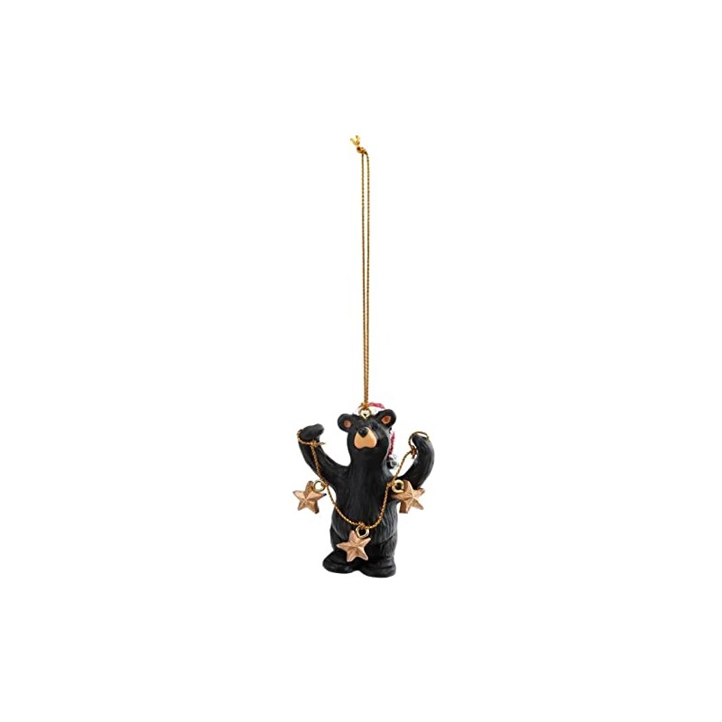 Demdaco Bearfoots Bear Time to Shine Ornament