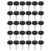 PATIKIL M4x18 mm Knurled Thumb Screws 30pcs Male Thread Round