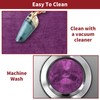 Vinsani Bath Mat Non Slip Bathroom Mat Thickened Fluffy Microfiber