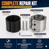 Pipe Repair Clamp，3 inch(74mm-79mm) Stainless Steel Leak Sealer, Heavy Duty