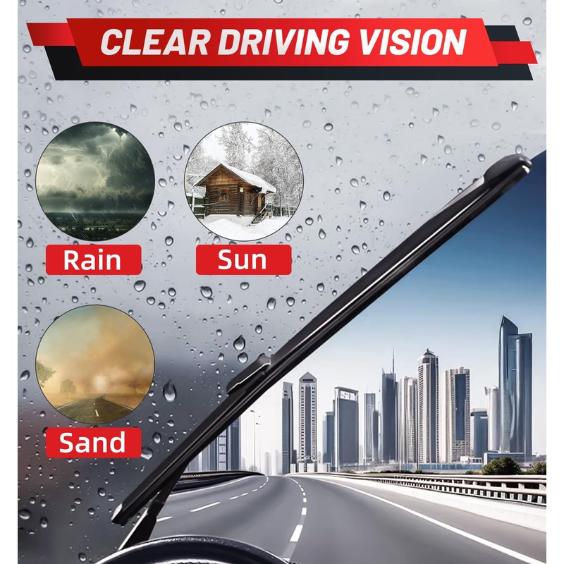 A22-51969-000 Upgraded Windshield Wiper Arm Compatible with Freightliner Columbia 2001-2017