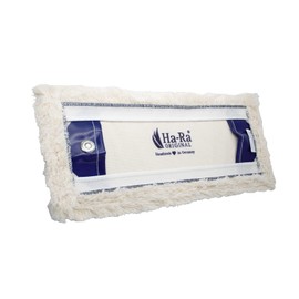 Ha-Ra Floor Mop Cloth White Long I Durable Floor Mop for Cleaning Floors and Walls I Cover for Mop Made of Cotton Blend I Cleaning Strong & Absorbent I 42.5 cm