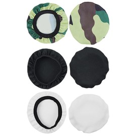 EIHI 6 Stück Kopfhörer Überzug, Dehnbare Waschbare Kopfhörer, 9 Bis 10.5 cm Abdeckungen Aus Strickstoff Ohrpolster Abdeckungen Earpads Cover Für Kopfhörer Ohrmuscheln Headset Ohrpolster (3Farbe)
