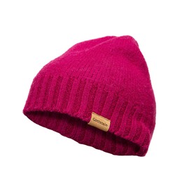 Gottstein Alpine Wool Cap Wool Hat Made of 100% Sheep's Wool for Men and Women Made in Tyrol, fuchsia