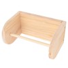 Wooden Yarn Holder Single Rotating Yarn Storage Horizontal Crochet Yarn