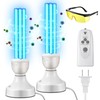 Qualirey 2 Pack 25 Watt UV Light Disinfection, UVC Light