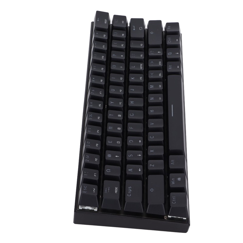 Mechanical Keyboard 61 Key RGB Backlit USB Wired Dual Mode