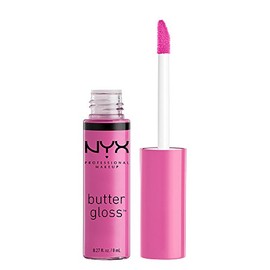 NYX Professional Makeup Butter Gloss, Cotton Candy, 0.27 Fluid Ounce