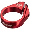Reverse collier de selle à vis diamètre 34.9 mm rouge