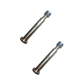 Replacement part fits Replacement 2 Pack Of Deck Wheel Bolts & Nuts For Lawn Mowers & Zero Turns CHStet05296