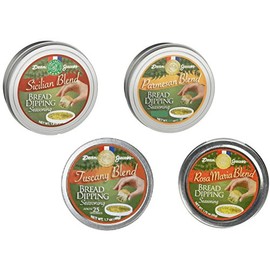 Dean Jacob's Bread Dipping Collection ~ Set of 4 Tins