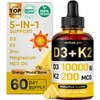 Venture Pal 5-in-1 Vitamin D3 10000 IU & K2 as