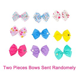 Kid's Summer 2 Packs Kid Ponytail Double Afro Puffs Kinky Curly Hair Bun For Baby Age 0-2 Natural Black Synthetic Hair (Natural Black, Afro-4inch(2pcs))