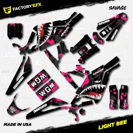 Factory EFX Black Pink Camo Savage Racing Graphic kit fit Sur-Ron Light Bee All Year Surron