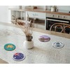 4 x Round Australia Coasters - Travel Sydney Holiday Set