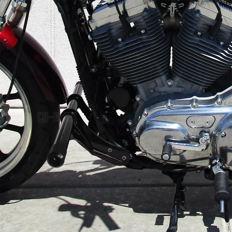 CB Front Engine Guard Highway Crash Bar w/Peg For 04+