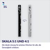 BenBow Aluminium Mixing Rod / Measuring Rod 4:1/5:1 - Ideal