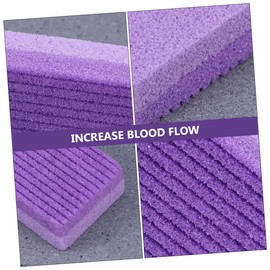 WOONEKY Men's Exfoliating Tool 6pcs Pumice Foot Callus Remover Grinding Stone Nail Cuticle