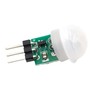 MTDELE 10Pcs Pir Sensor Am312 2.7V to 12v Mini Motion