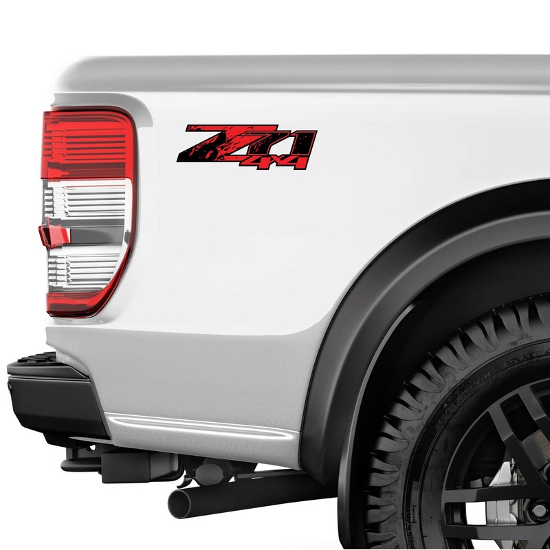 Z71 4x4 (Set of 2 Decals) - F - 1500