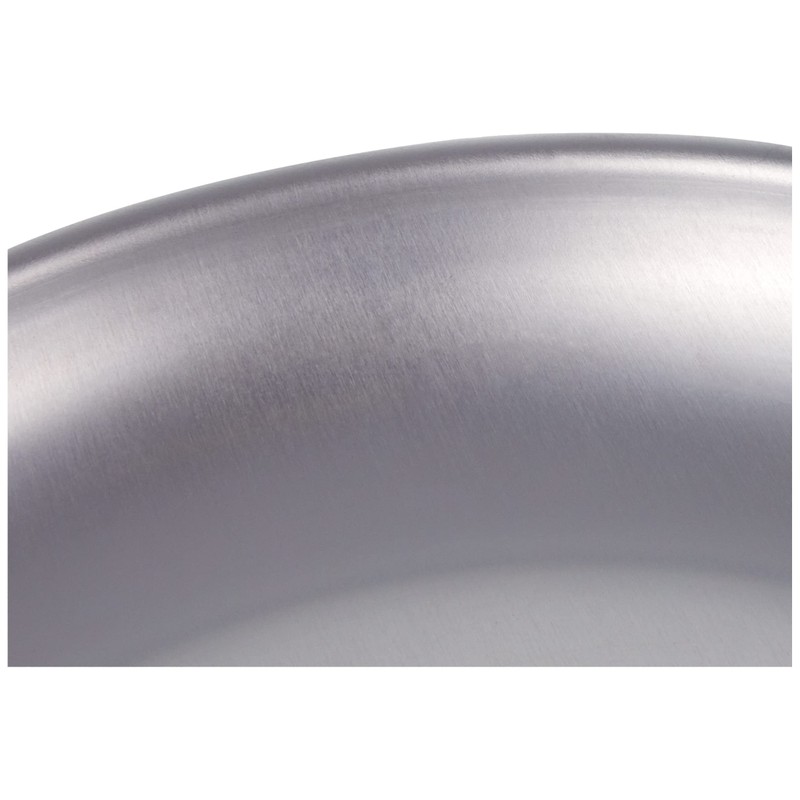 Pentole Agnelli Linea Alluminio 3mm Housewares, Stahl, Silber/Schwarz, 24 cm